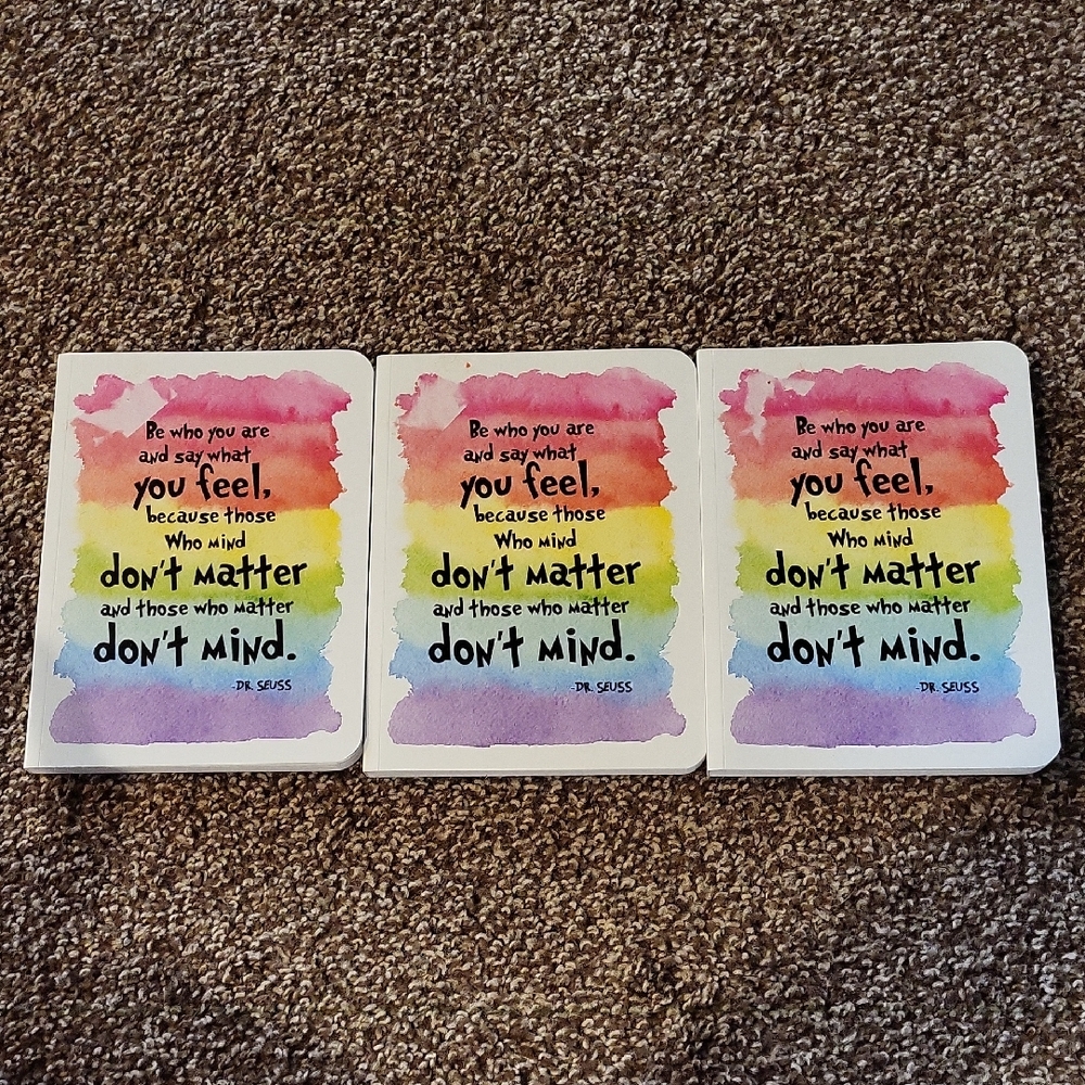 Tree Free Inspirational Quote Notebooks